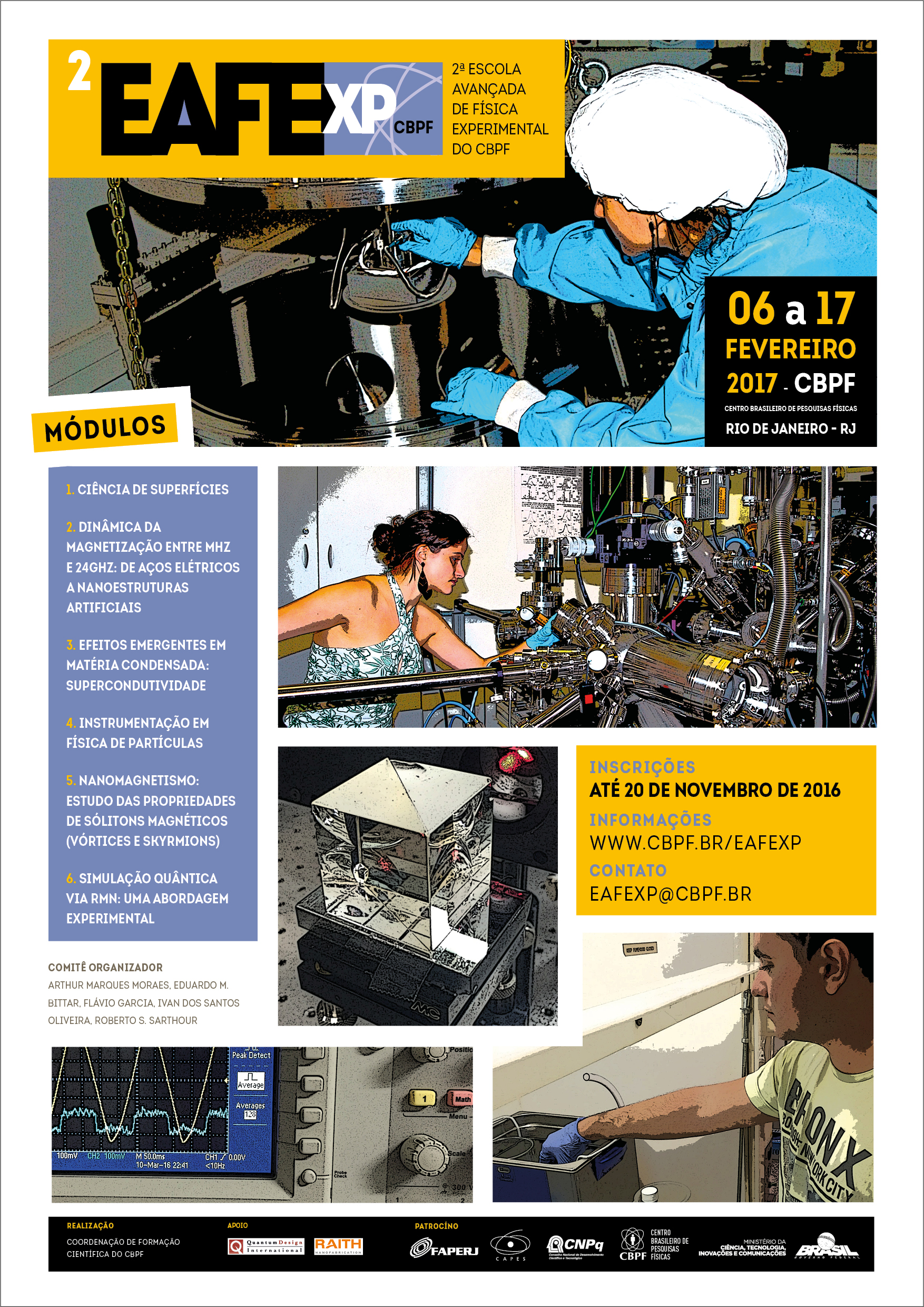 Cartaz da 2ª EAFExp, realizada em 2017