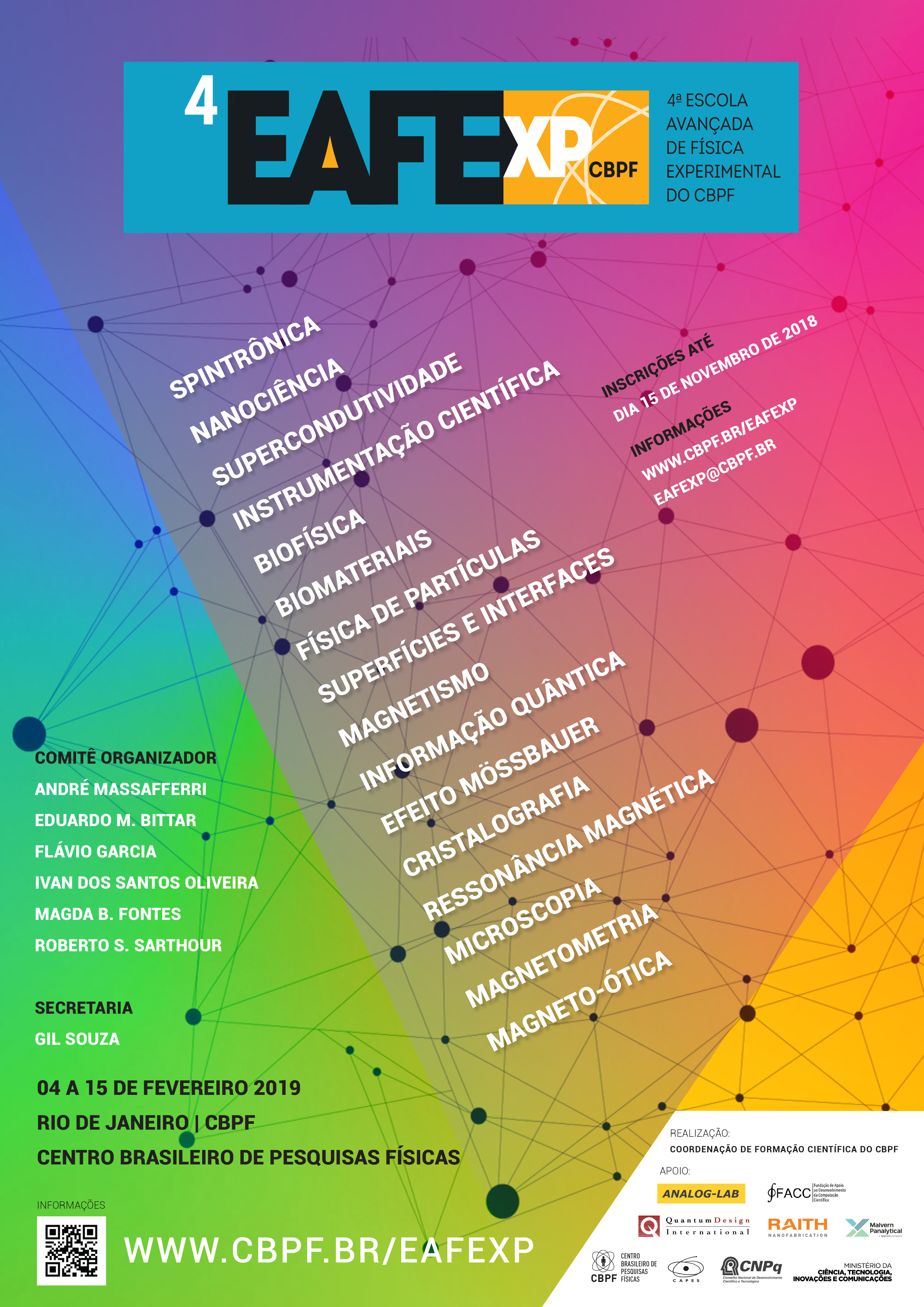 Cartaz da 4ª EAFExp, realizada em 2019