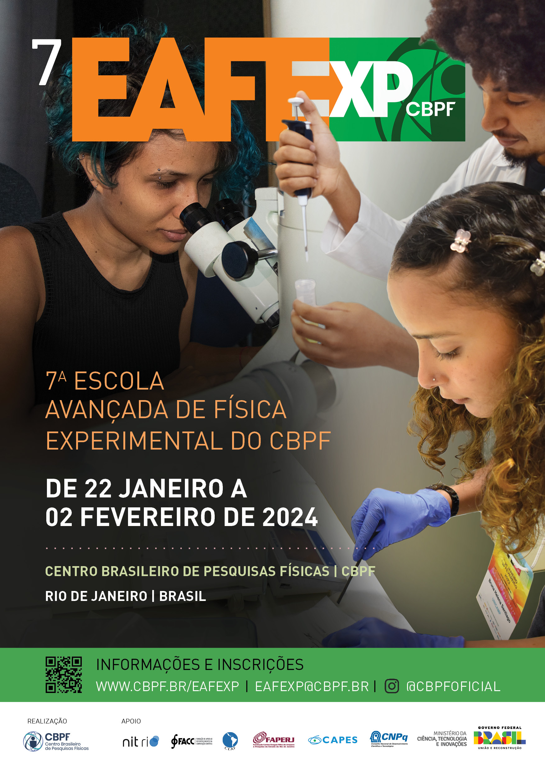 Cartaz da 7ª EAFExp, realizada em 2024